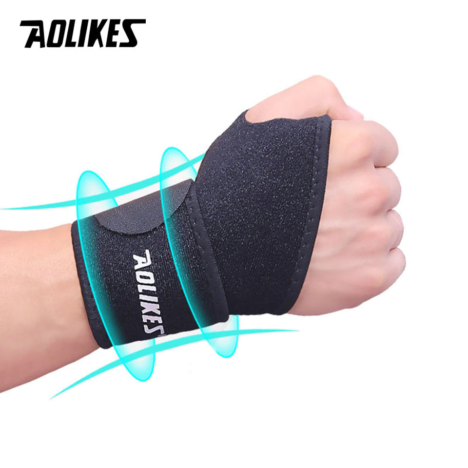 AOLIKES 1 PC szyna nadgarstka  – Wrist Wraps Weightlifting Support recenzja i cena