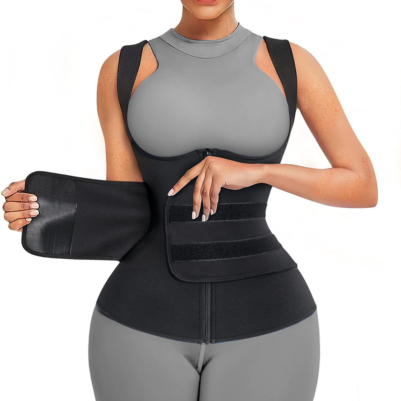 Damski kombinezon do sauny z n – Sweat Waist Trainer Belt Neoprene recenzja i cena