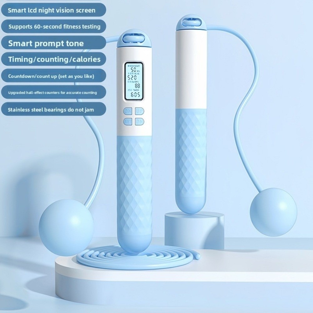 Przenośna, bezprzewodowa lina  – Smart Jump Rope Digital Counter recenzja i cena